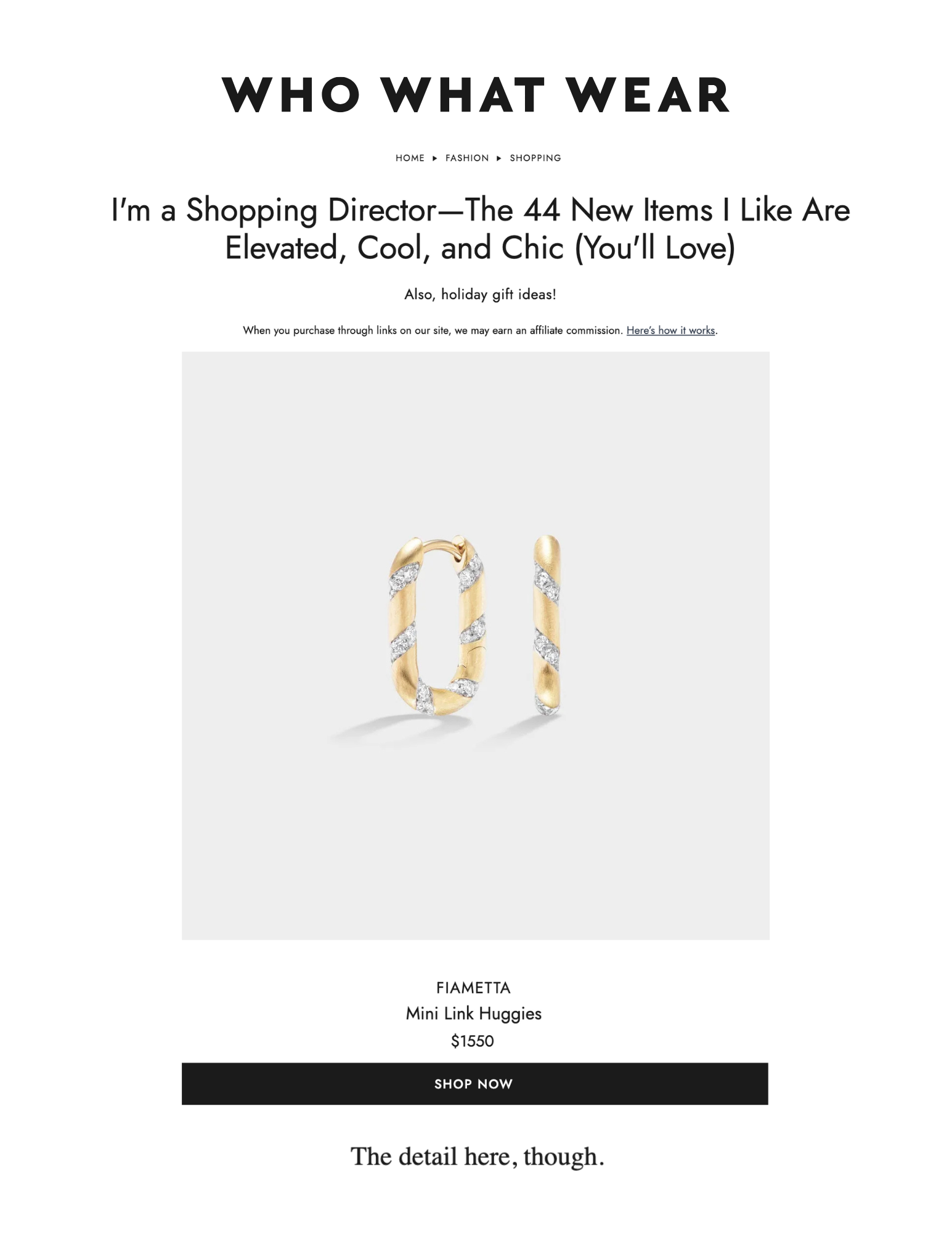 who what wear: The 44 New Items I Like Are Elevated, Cool, and Chic