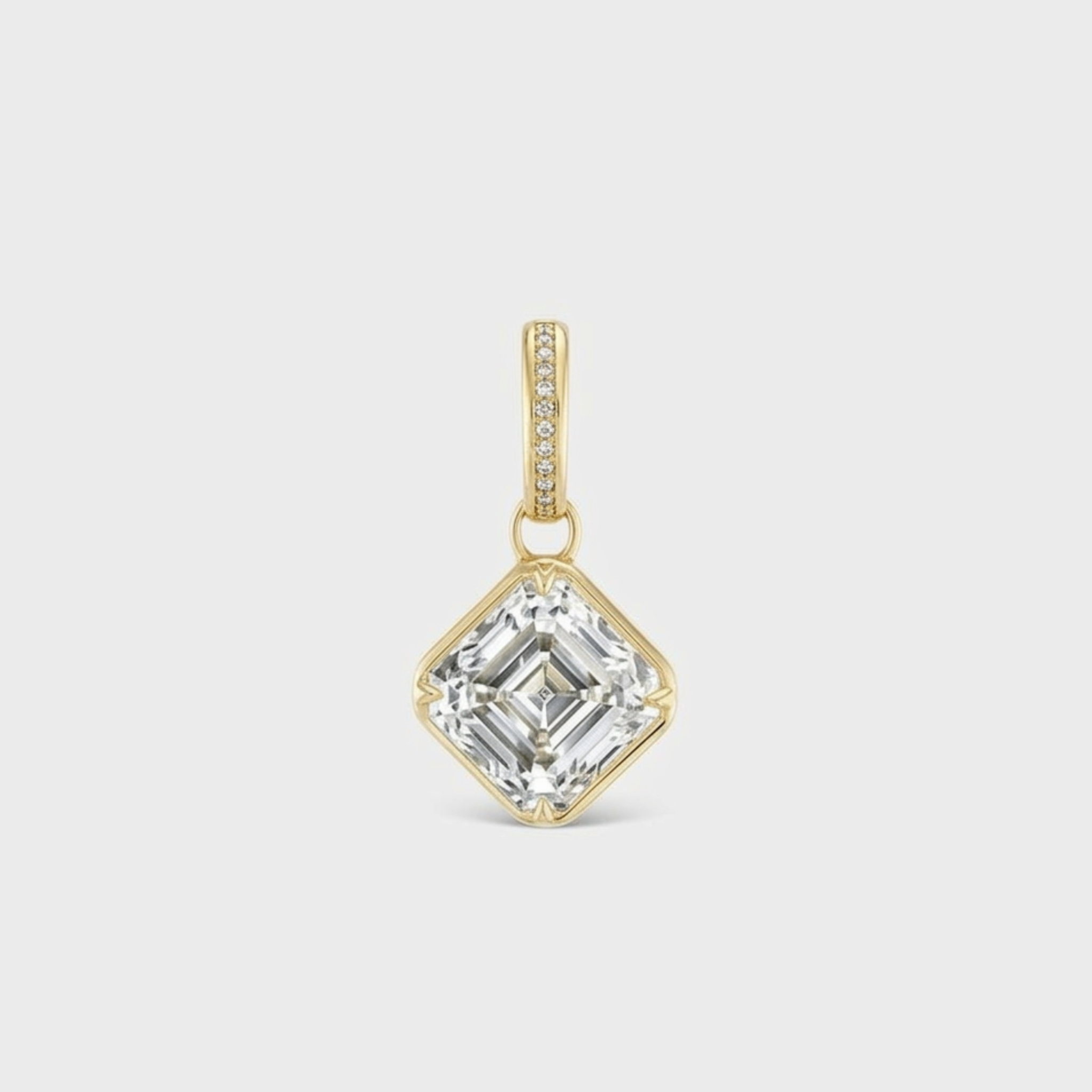 Asscher Heirloom Charm