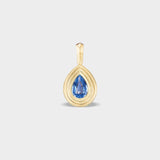 Mini Pear Bezel Charm