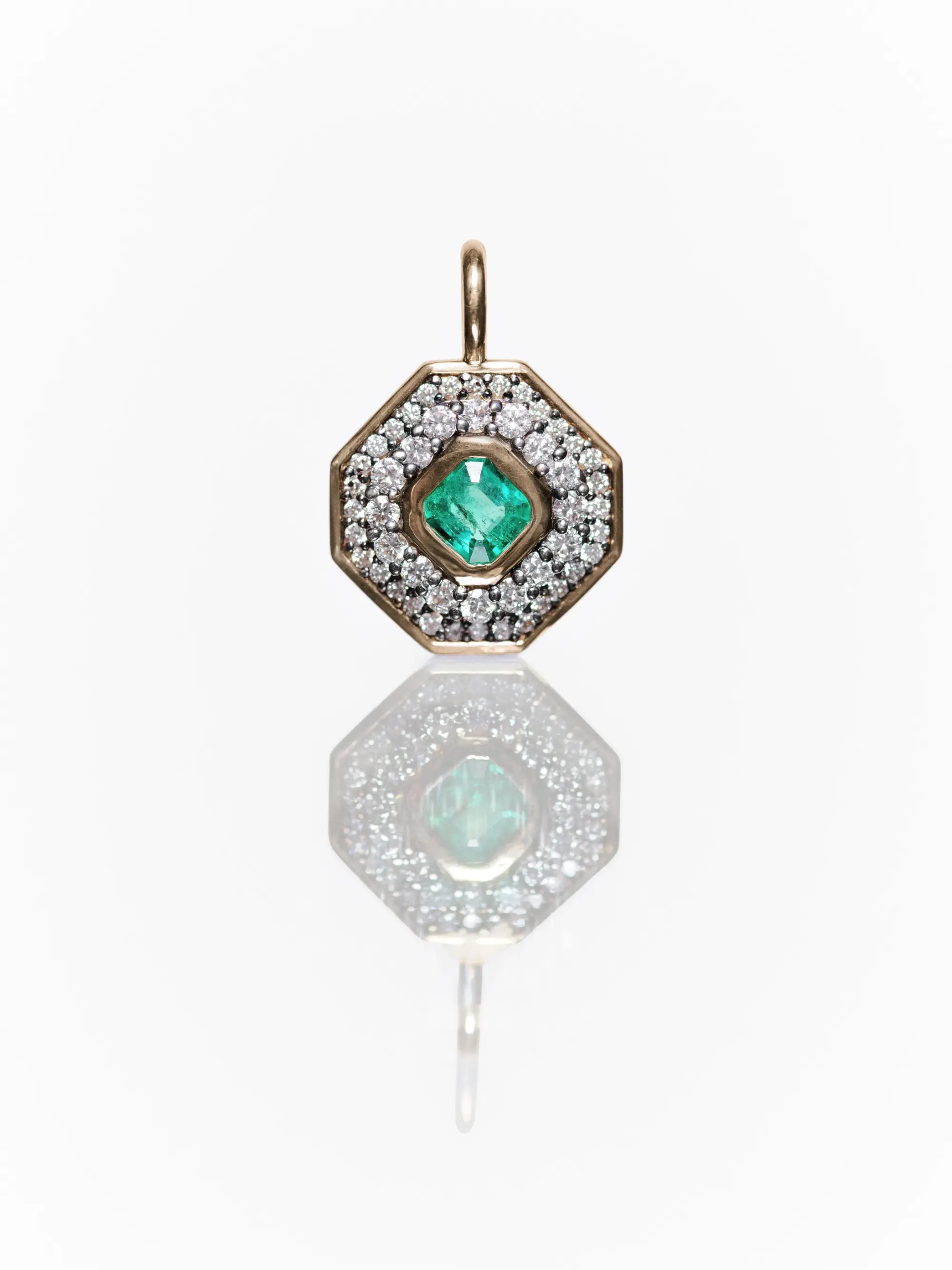 emerald pendant