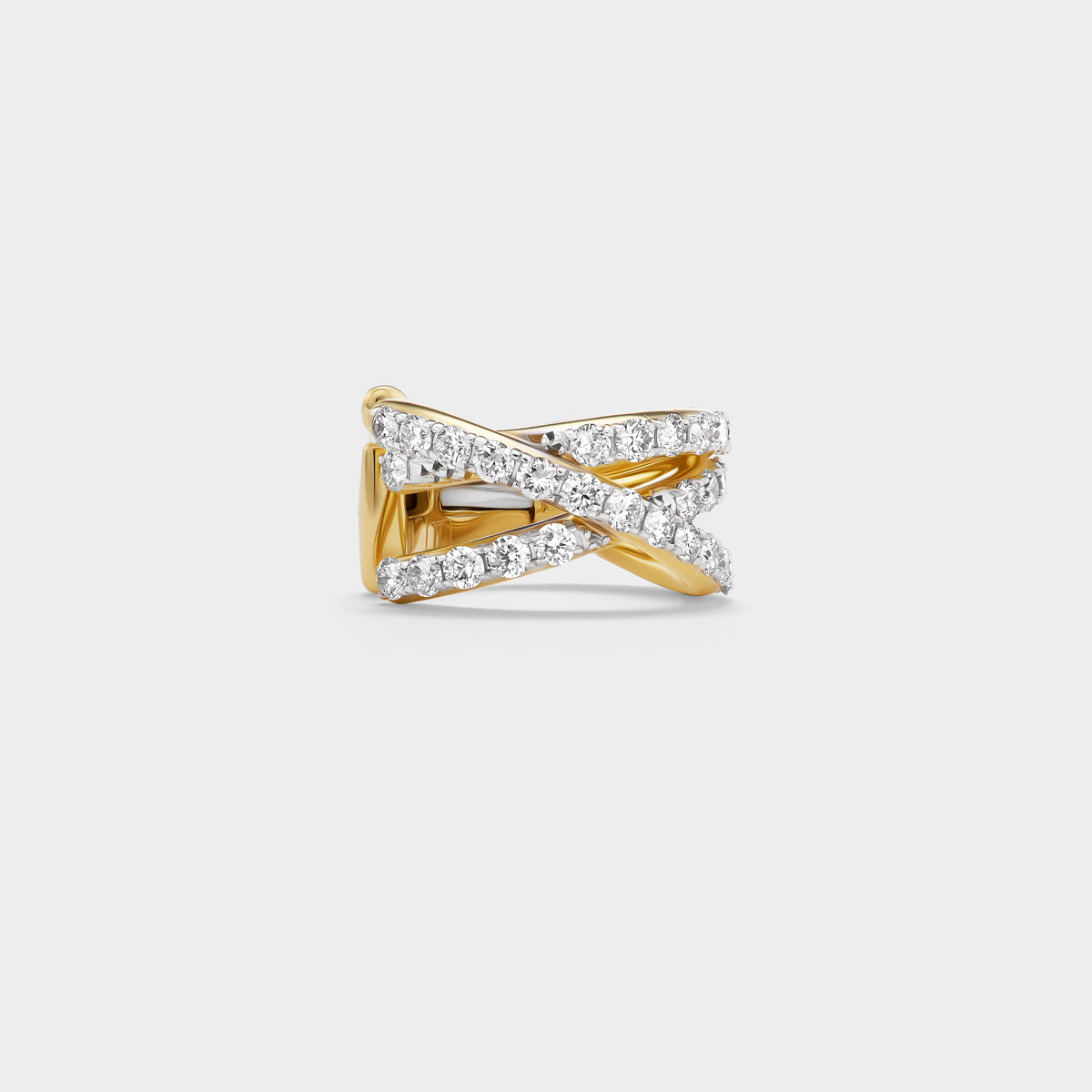 Tangle Ear Cuff, Pavé