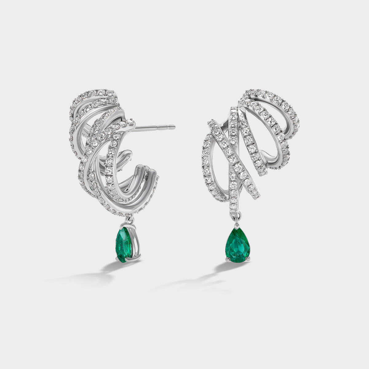 Large Loopy Earring Cluster