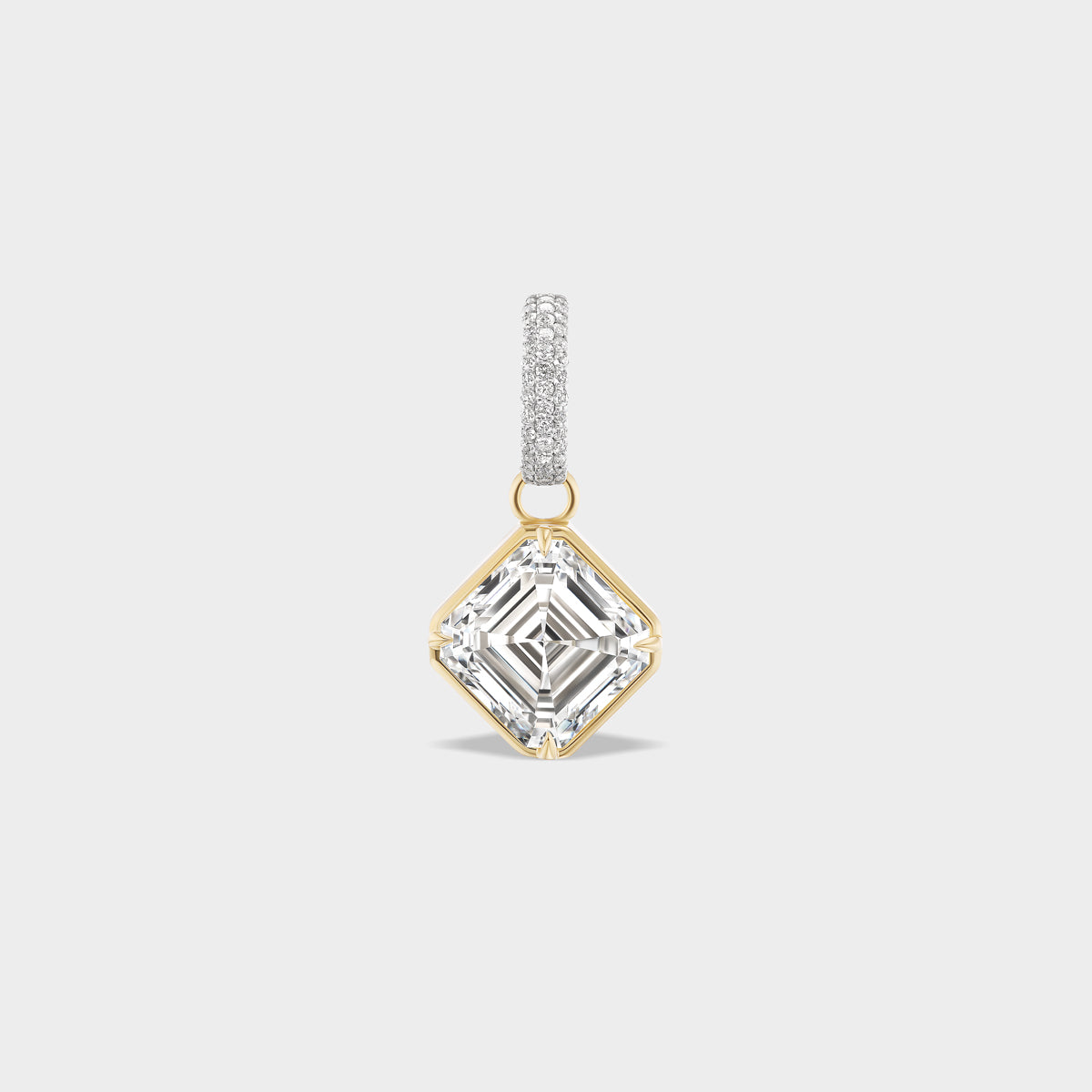 Asscher Heirloom Charm