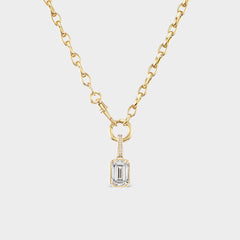 lab grown emerald cut diamond