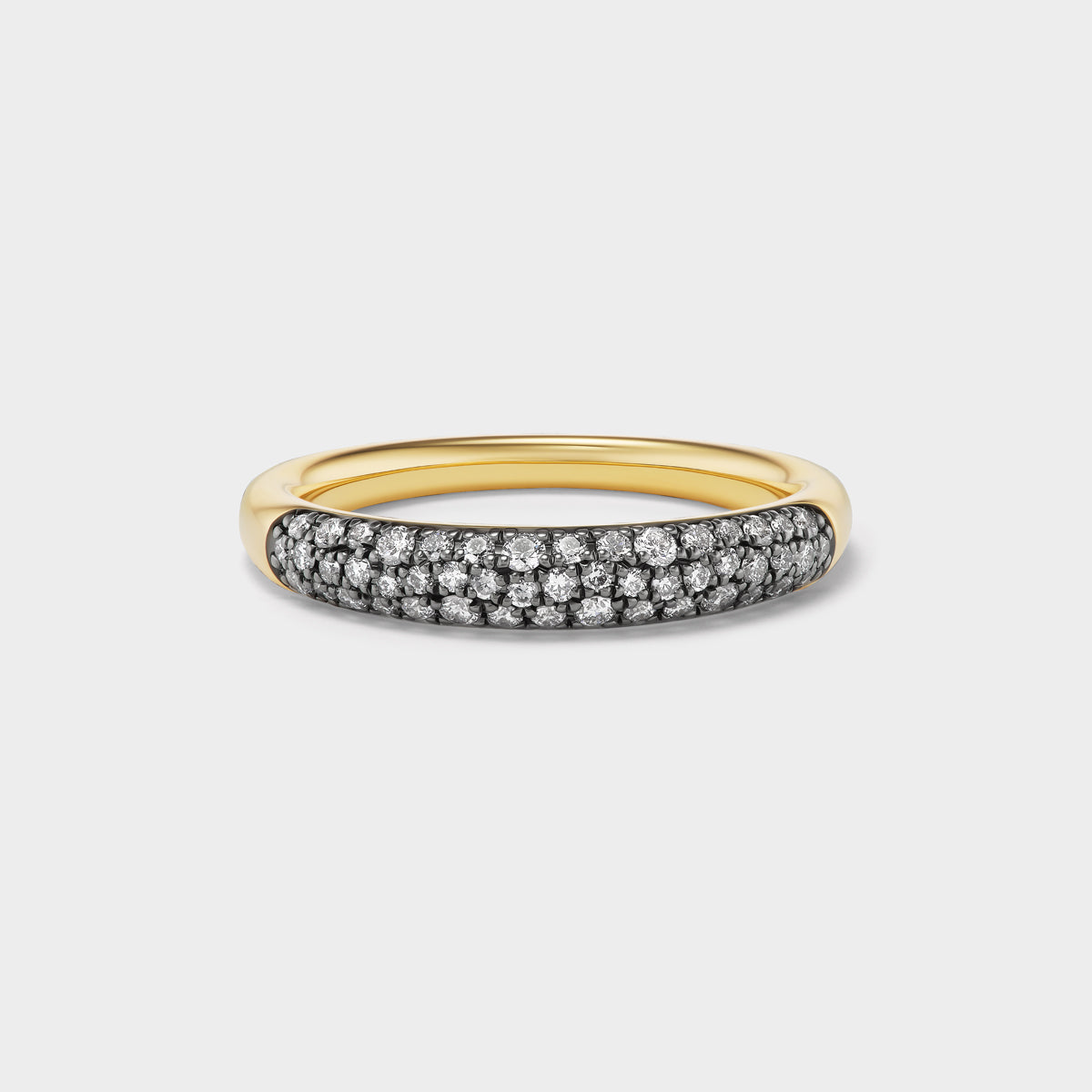 Mix Pavé Ring