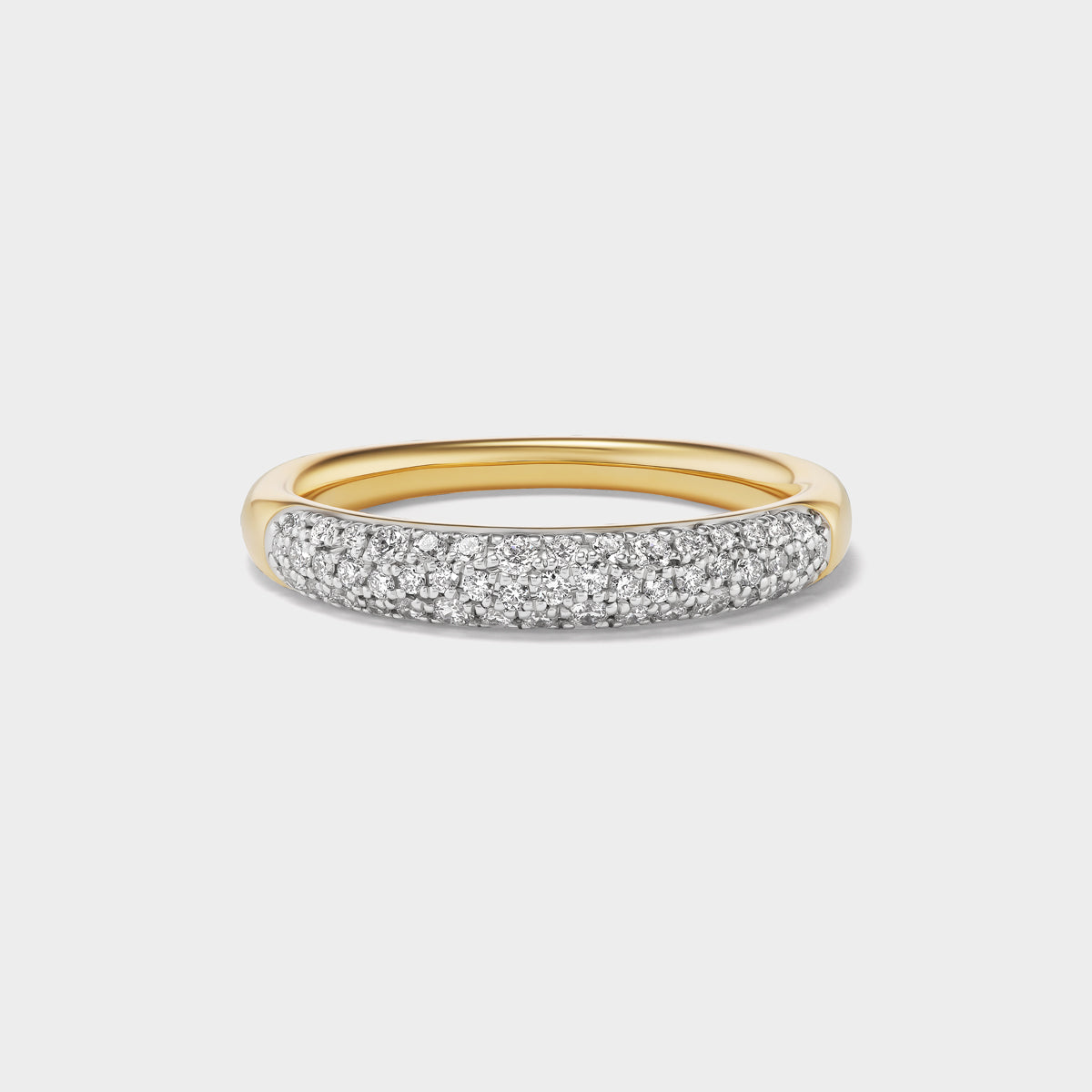 Mix Pavé Ring