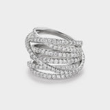 Tangle Ring, Pavé
