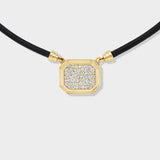 Emerald Jumbo Pavé Pendant